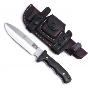 GCS Handmade D2 steel Hunting Knife Micarta Handle - GCS 115