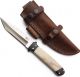 GCS Handmade D2 steel Hunting Knife Natural Bone Handle - GCS 15