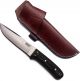 GCS Handmade G10 Handle D2 Tool Steel Tactical Hunting Knife with leather sheath Full tang blade designed for Hunting & EDC GCS 126