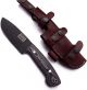 GCS Handmade G10 Handle D2 Tool Steel Tactical Hunting Knife with leather sheath Full tang blade designed for Hunting & EDC GCS 202