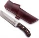 GCS Handmade MicartaHandle D2 Tool Steel Tactical Hunting Knife with leather sheath Full tang blade designed for Hunting & EDC GCS 24